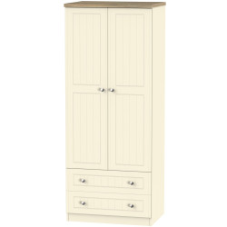 Venice Standard 2 Drawer Wardrobe